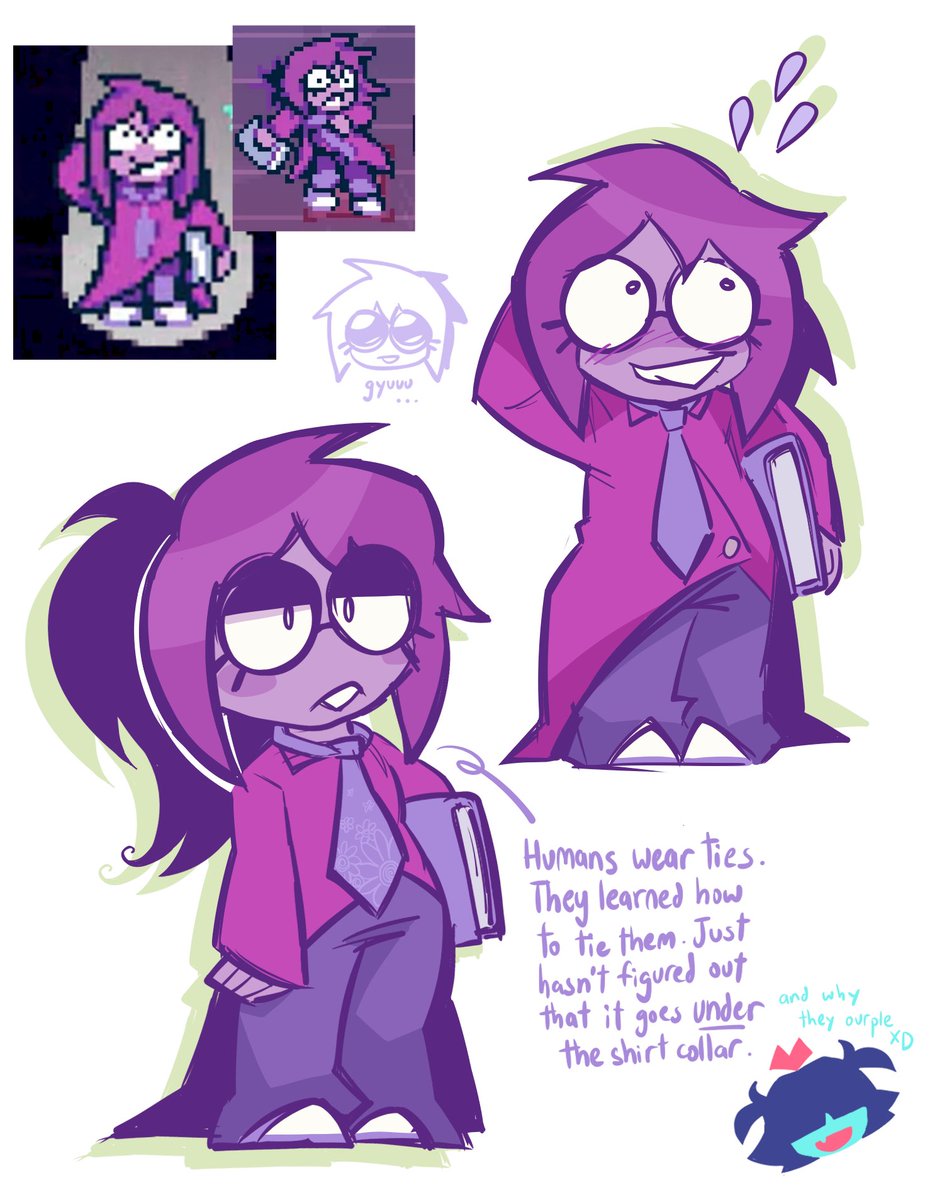 Rachoogian's tweet photo. (Deltarune chapter 5 spoilers??)
Seth my beloved dork… https://t.co/nClZjT1UN2