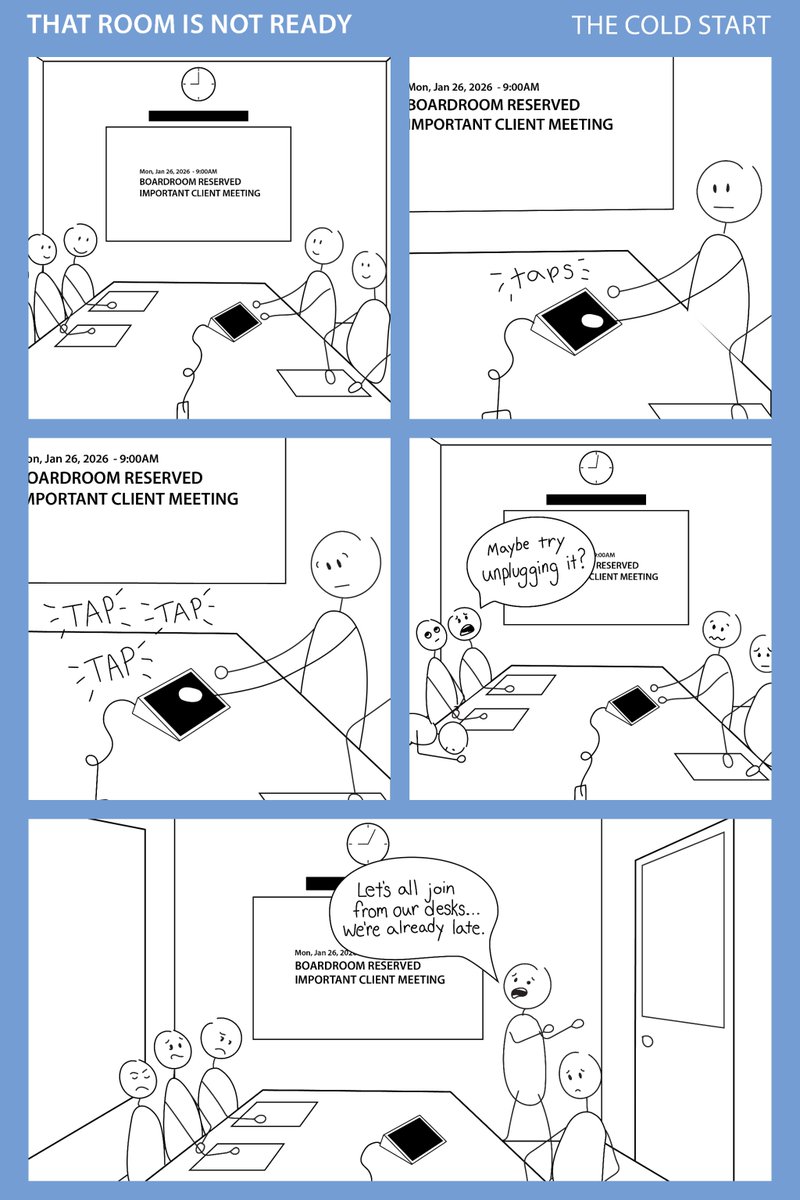 room_ready's tweet photo. Don't be that team... be confident that your technology is ready when you are.
#RoomReady #AVHumor https://t.co/49JcmCItij