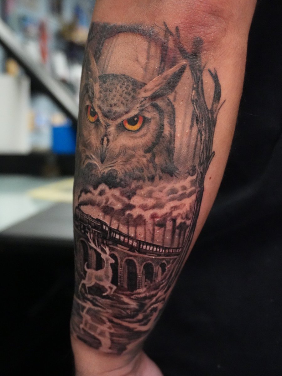 Maven1408's tweet photo. @harrypotter fans ? Check this I did let me see yours ! https://t.co/6RtndrAumU