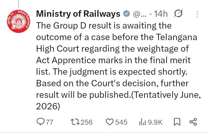 kumar_ashok2798's tweet photo. Dear Indian Railways,
@RailMinIndia
The date you provided for June has also passed today. So, will you give us a new date now, or will the process be completed based on the existing one?
Reply Please Sir https://t.co/FlYmfGvH9f