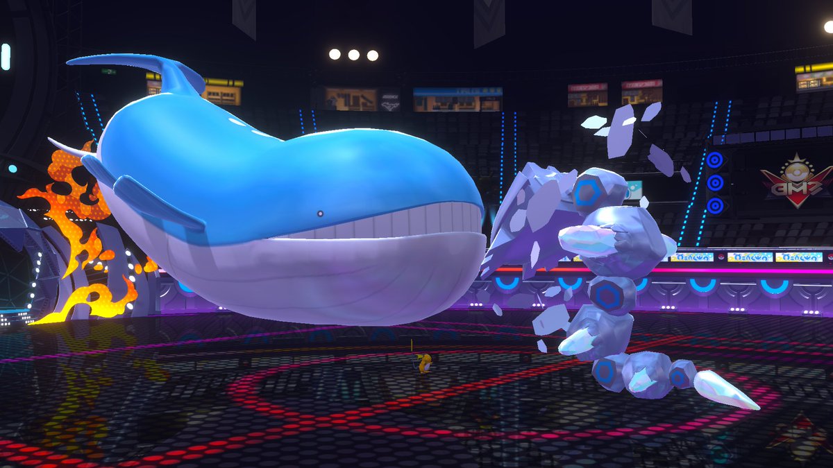 TheYisusOne's tweet photo. Checked how big an Alpha Wailord would look like here and lmao https://t.co/RQAXmD47JV