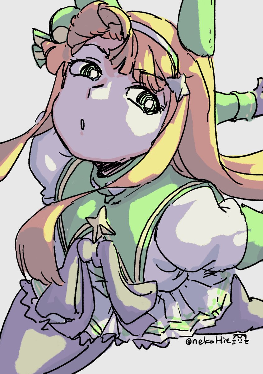 サイレンススズカ(ウマ娘) 「サイレンススズカ」|猫の人@イベント申し込みはしたのイラスト