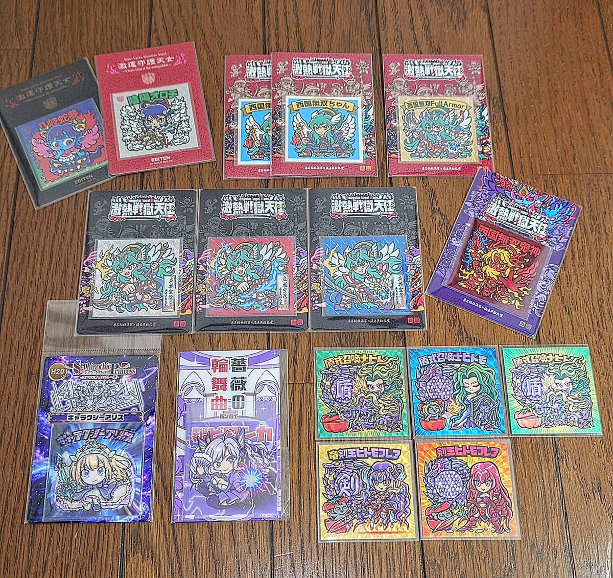 今日も購入したシールが届いた⤴️🙋 毎度の事ながら、注文前にエラー