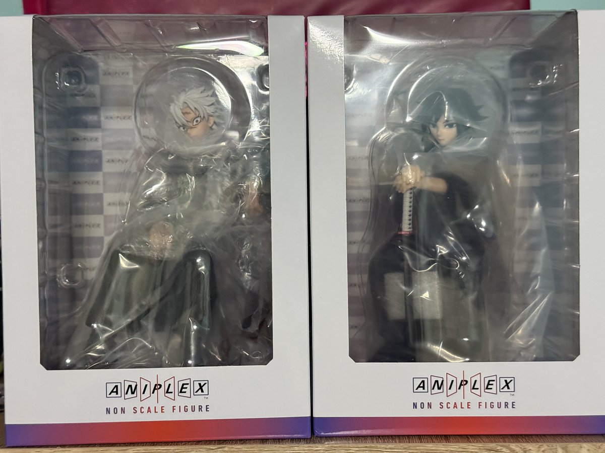 somsecondhand's tweet photo. Aniplex non scale กิยู ซาเนมิ นั่งเก้าอี้ มือหนึ่งไม่แกะ 
ขายคู่ 4600 บาท รวมส่งค่ะ💙
#ตลาดนัดไยบะ #ตลาดนัดดาบพิฆาตอสูร https://t.co/fOkNtxPkSD