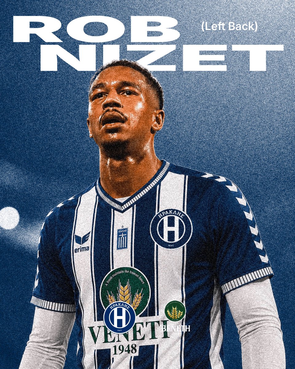 FC_Iraklis's tweet photo. 🔵 𝐖𝐄𝐋𝐂𝐎𝐌𝐄 𝐑𝐎𝐁 🔵

Η ΠΑΕ ΗΡΑΚΛΗΣ ΦΟΥΡΝΟΙ ΒΕΝΕΤΗ ανακοινώνει την απόκτηση του Rob Nizet, ο οποίος υπέγραψε συμβόλαιο συνεργασίας με την ομάδα μας.

@Super_League_GR 

#IraklisFC #RobNizet #LeftBack #Superleague https://t.co/FbSW5xaiwC