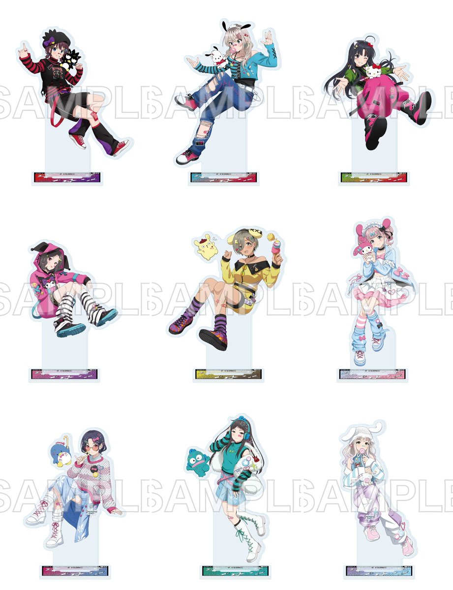 コレイズ販売終了間近】 ガールズバンドクライ×サンリオキャラクターズ
