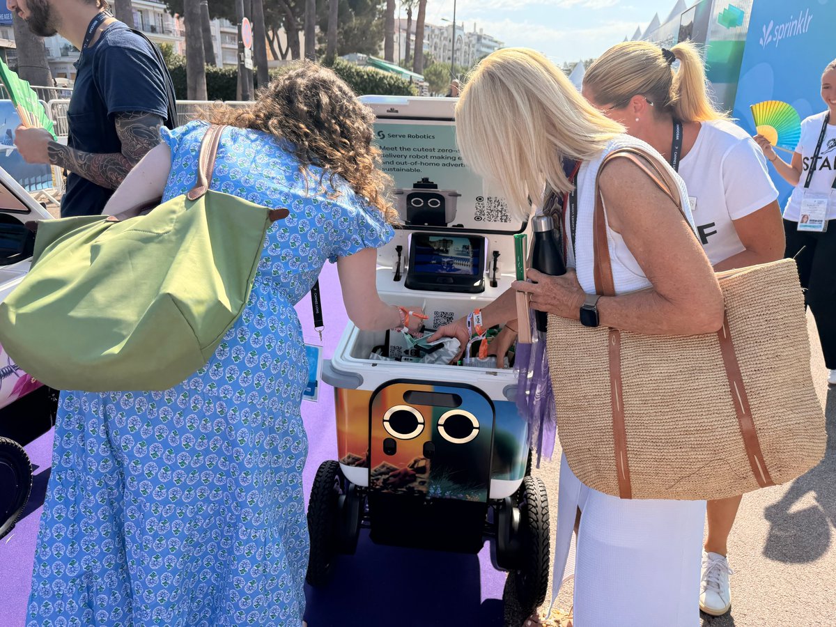 Serve Robotics tweet media