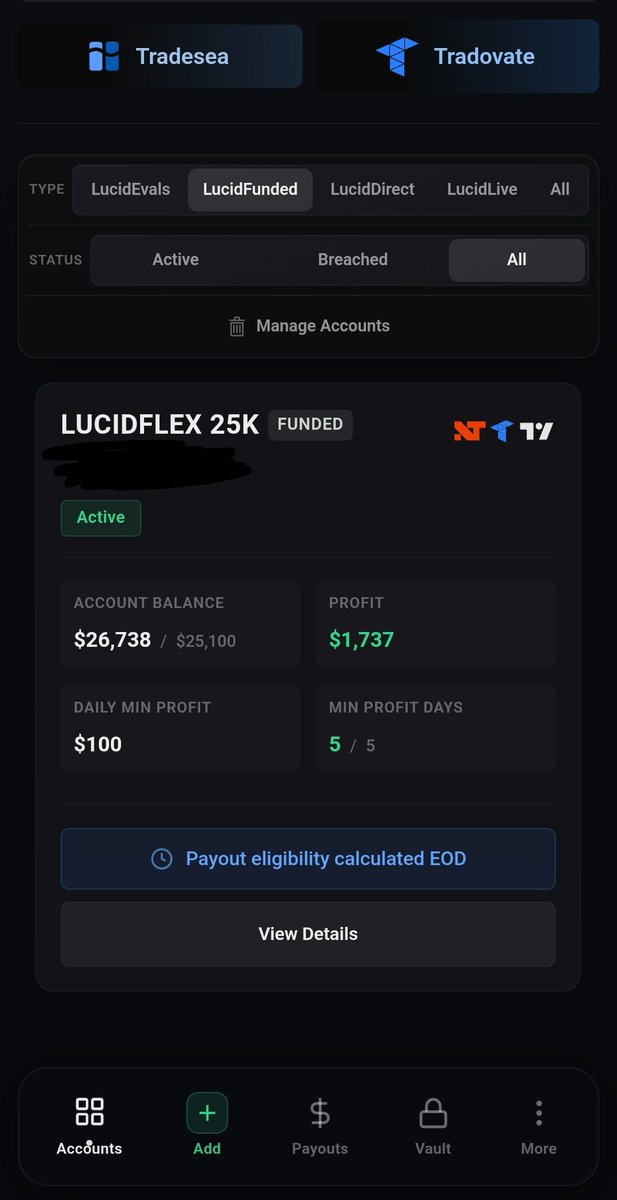 AUS_Trades's tweet photo. @BizzaTrades @TradingLucid Thank you man, I will be eligible for payout by the EOD😊. https://t.co/ANCUB3MSs5