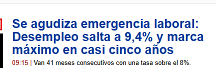 gloooori's tweet photo. No hay mayor crimen que te echen (despido injustificado) sabiendo que se venía KKK :S
Desempleados de chile represent. https://t.co/J1qCYgjdgi