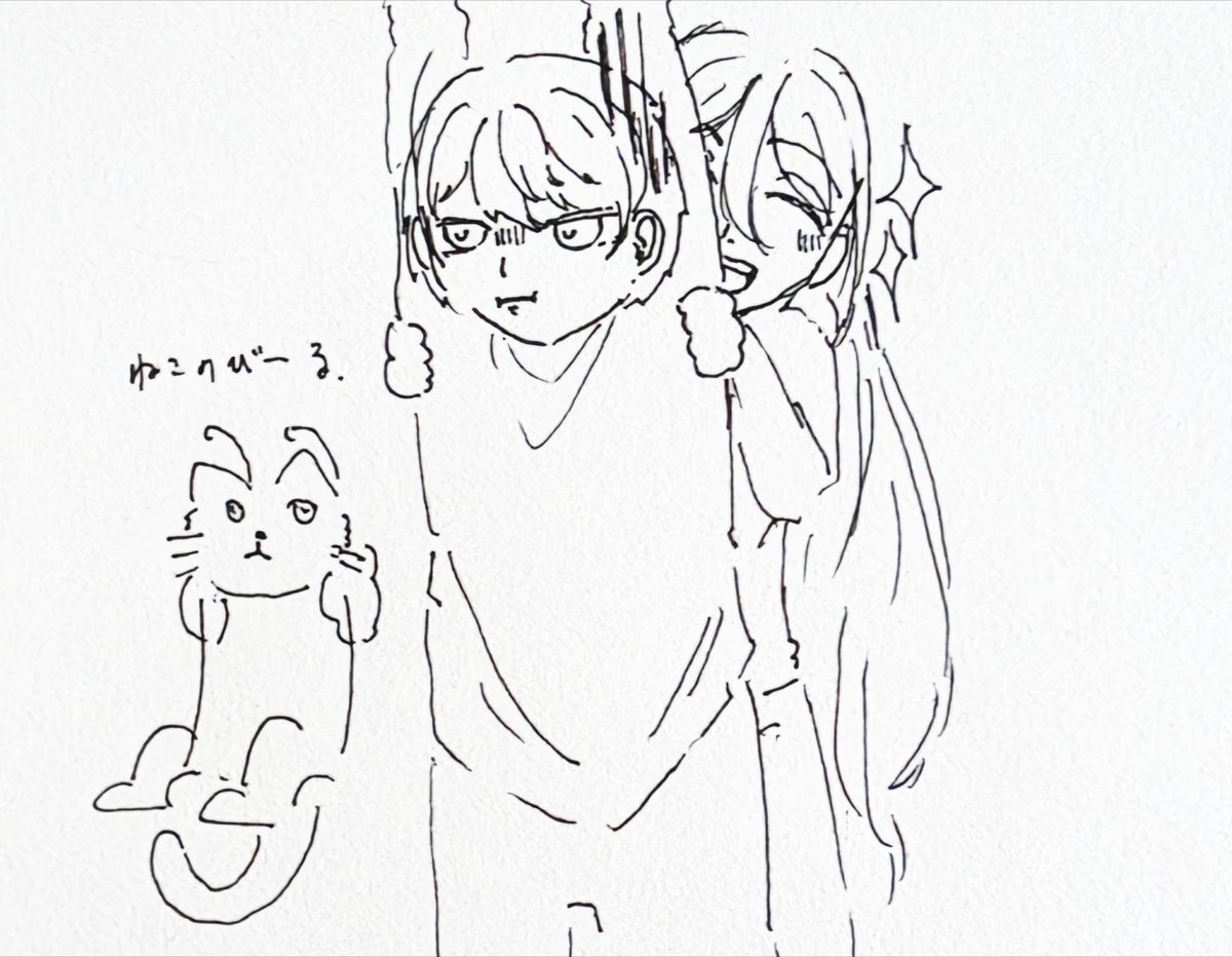 hinagad's tweet photo. 猫持ち湊andクロード https://t.co/KcG5OwFmiV