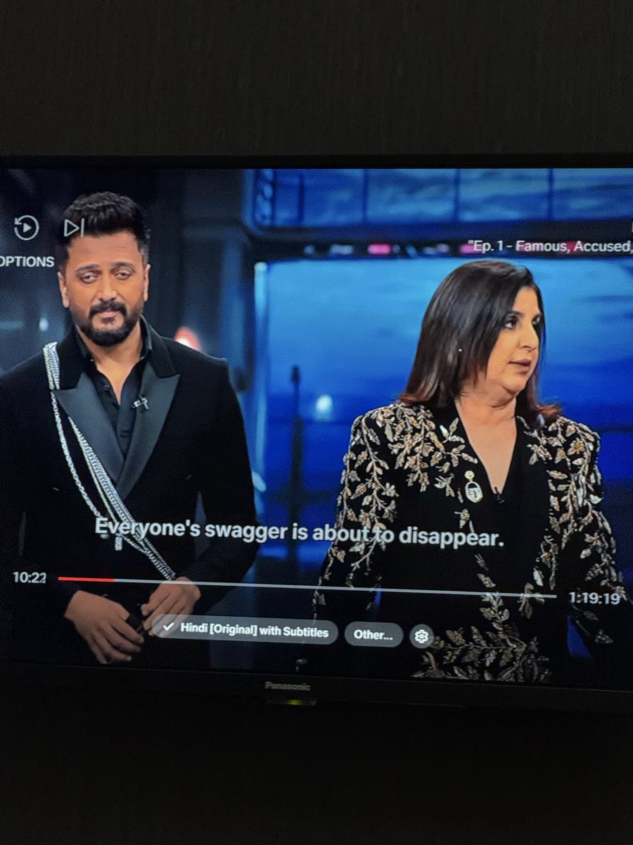 vini14jan's tweet photo. @netflix 
@NetflixIndia 

Every time Farah Khan gets announced as the host of a reality show, I have just one question: What exactly are the production houses seeing that the audience keeps missing? Is there a secret audition tape only producers have access to? 
#lockupp https://t.co/6pF0NdOyWH
