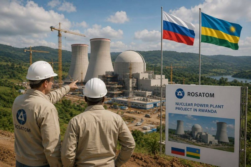 russembkenya's tweet photo. 🇷🇼Rwanda goes nuclear with 🇷🇺Russia!

⚛️Russia &amp; Rwanda have signed a roadmap to develop a small modular nuclear reactor project.

Compact yet powerful, such reactors offer cleaner, scalable energy while occupying a fraction of the footprint of conventional NPP. https://t.co/CCTKkSQCdm