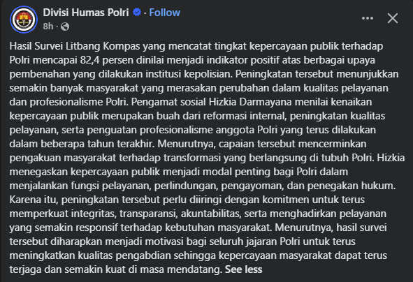MariaStancya's tweet photo. Segitu putusnya urat malu kepolisian Indonesia ya? https://t.co/qWpPq1pl39