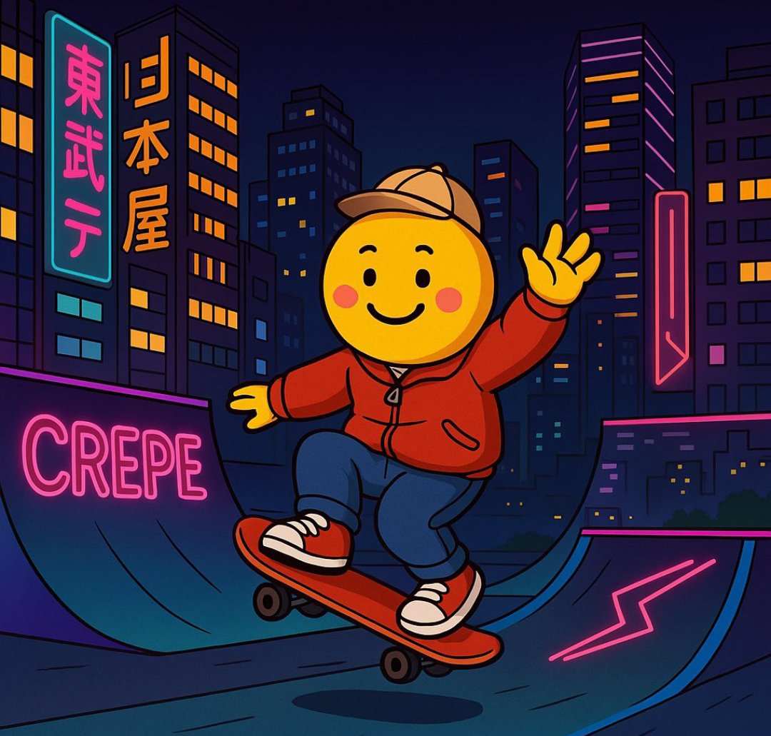 GabrielChijio15's tweet photo. $CREPE IS ALL YOU NEED FOR THIS BULL RUN 💯💯 https://t.co/p4AUfvB8rv