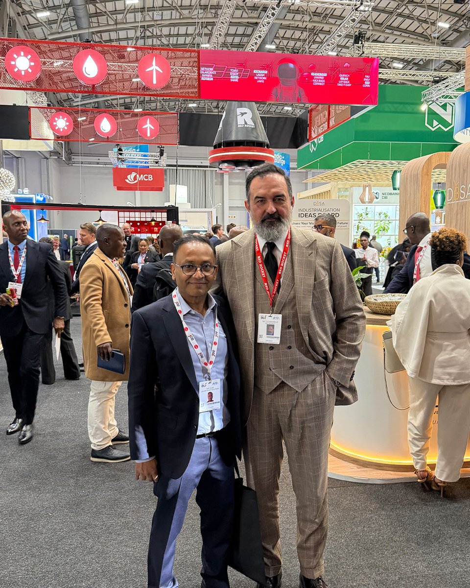 EMONEEnergy's tweet photo. #AEF2026 in Cape Town was charged with energy, beyond the electrical kind. ⚡ 

An opportunity to reconnect with long-standing colleagues, build new partnerships, and advance EM-ONE's vision for powering industries across Africa. https://t.co/33xPRw7pbF