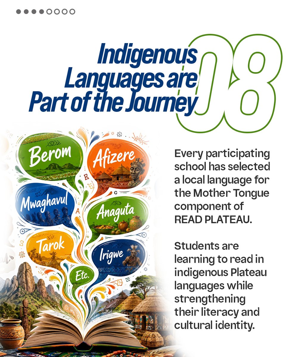josbookfairlive's tweet photo. READ PLATEAU 2026 is building readers, celebrating indigenous languages, connecting students with Book Mentors, and preparing schools for the Plateau BOOKFESTA.

Here's Part 2 of our "10 Things You Should Know About READ PLATEAU 2026" series.

#ReadPlateau2026 #JosBookFair https://t.co/wigrauk7zF