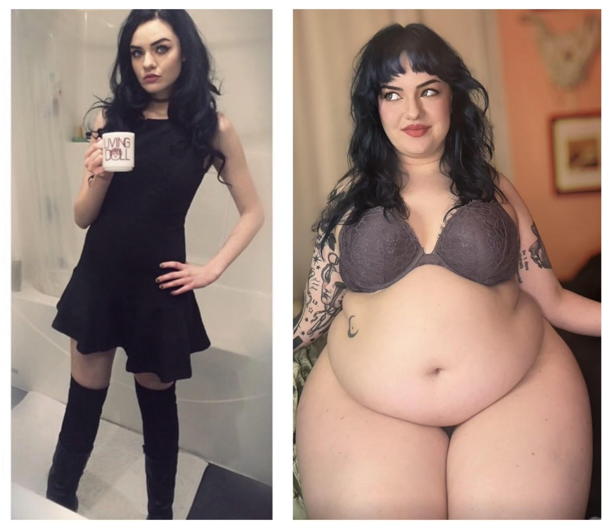 nfwo_org's tweet photo. The world is better fatter. Because when you let go and just be, the doors open up to possibilities, pleasure and happiness. It’s the new standard. 

#NewFatWorldOrder #fatworship #obesesupremacy #getfat #nfwo #fatpropaganda #bbw #ssbbw https://t.co/Kr2ohCuLFY