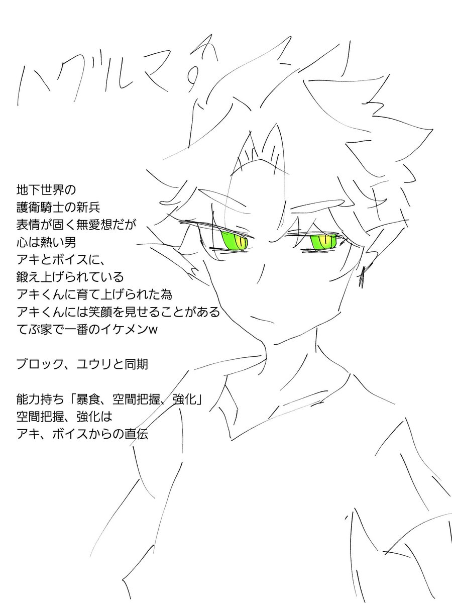 oeka90g's tweet photo. 私がよくつぶやいてる子達を頑張って書きました🤤
こいつらのこと喋ってんだなっていう認識で…お願いします…………。 https://t.co/kV8cro47LR