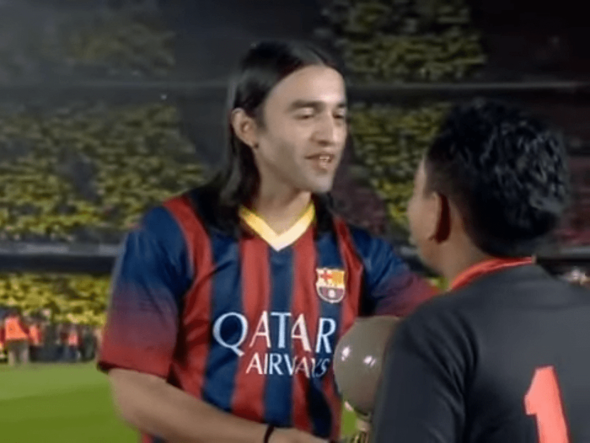 id_fm's tweet photo. Apakah Messi akan menyerahkan "Tu eres el mejor portero del mundo" kepada Kiper Tanjung Verde? https://t.co/fXVqUaWq1p