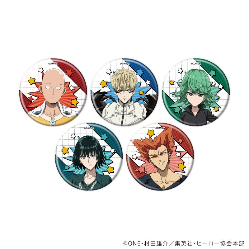 コレイズ販売終了間近】 ワンパンマン_缶バッジ04/コンプリートセット