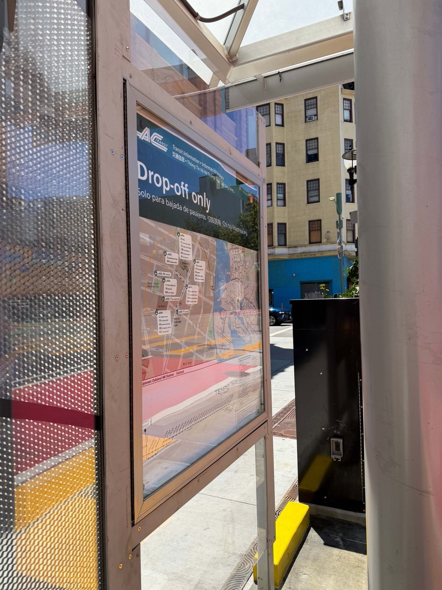 rideact's tweet photo. Tempo riders may have noticed a new look at the end of the line!

The new Uptown Northbound Tempo Station at Broadway &amp; 19th St. is now open, offering a convenient connection to BART, local restaurants, and popular Uptown destinations. https://t.co/f4TkK2fuhA
