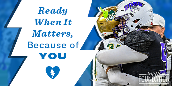 IHSAAFoundation's tweet photo. Final days of our fiscal year-end push. Help an Indiana school be ready when seconds matter.

Donate now at https://t.co/qs5eWAPnyu https://t.co/loDn534Nsy