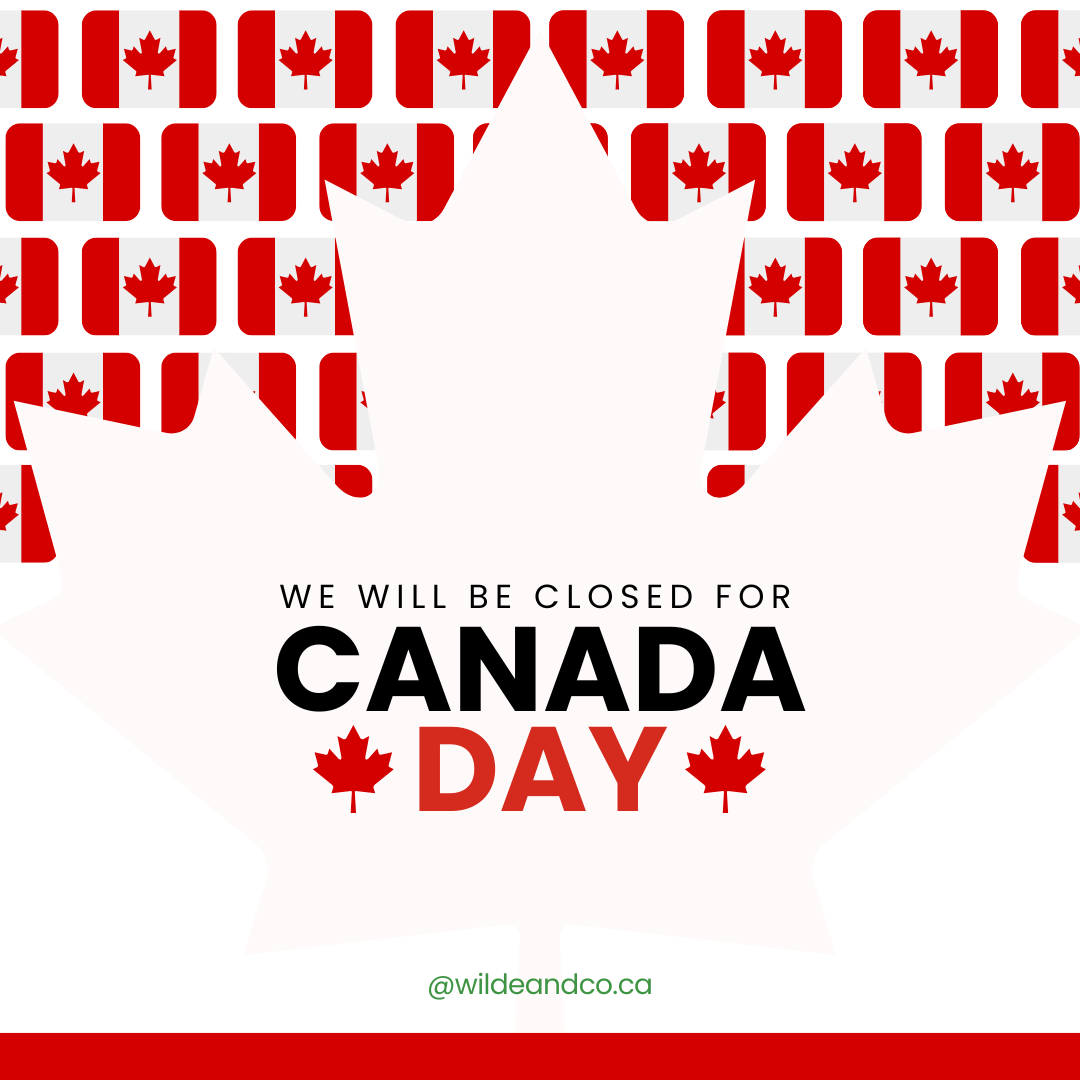 WildeAG's tweet photo. 🍁 Our office will be closed Wednesday, July 1, 2026 for Canada Day. We will re-open at 8:00 am on July 2nd. 🍁 https://t.co/R3TFqV7BTh