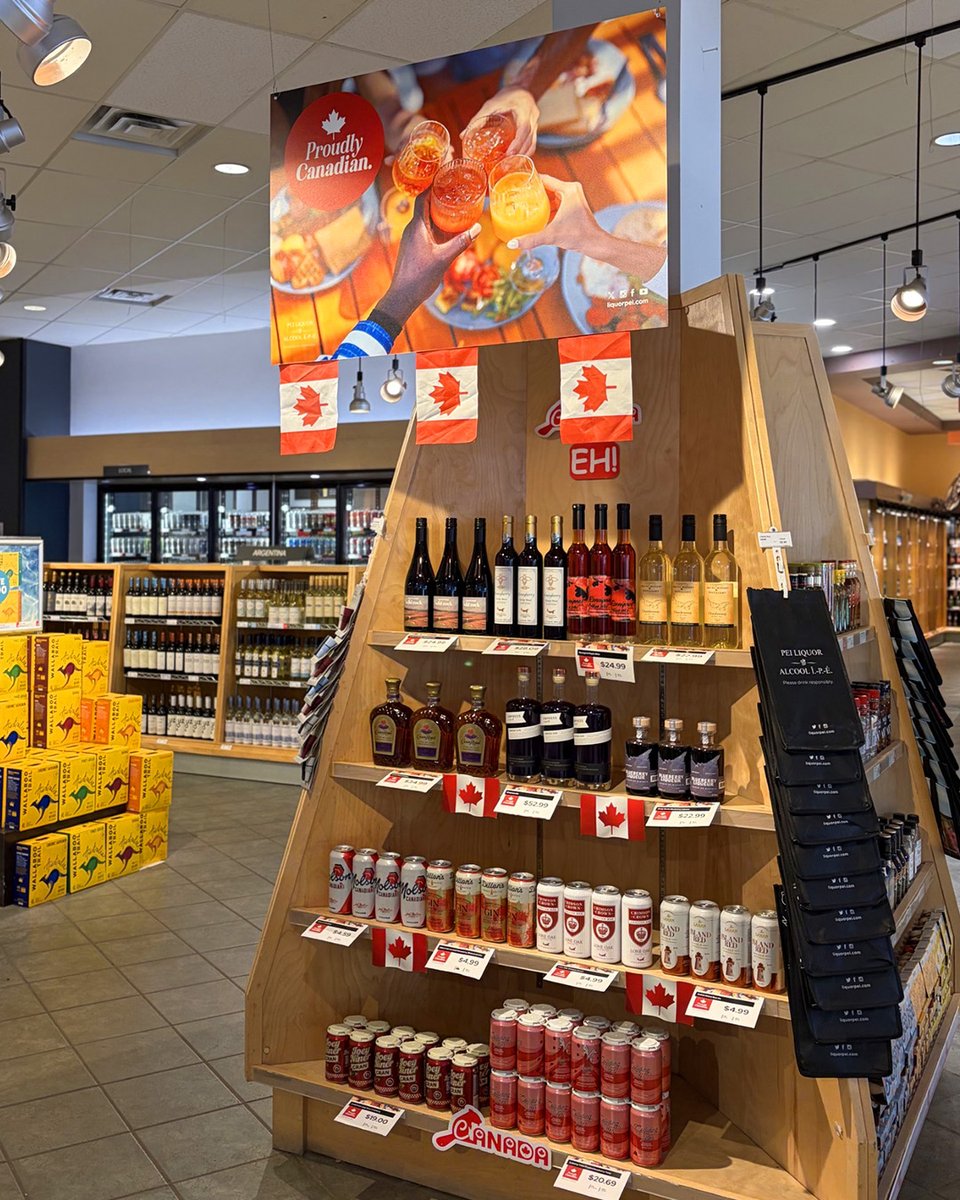 PEILiquor's tweet photo. Friendly Reminder - It's a good idea to shop early. Our stores will be closing at 6pm on Canada Day. 🍁 https://t.co/Y46GuPvnsr