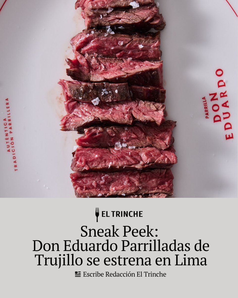 ElTrinchecom's tweet photo. #ParrillaPeruana https://t.co/YTNk2rJn0j