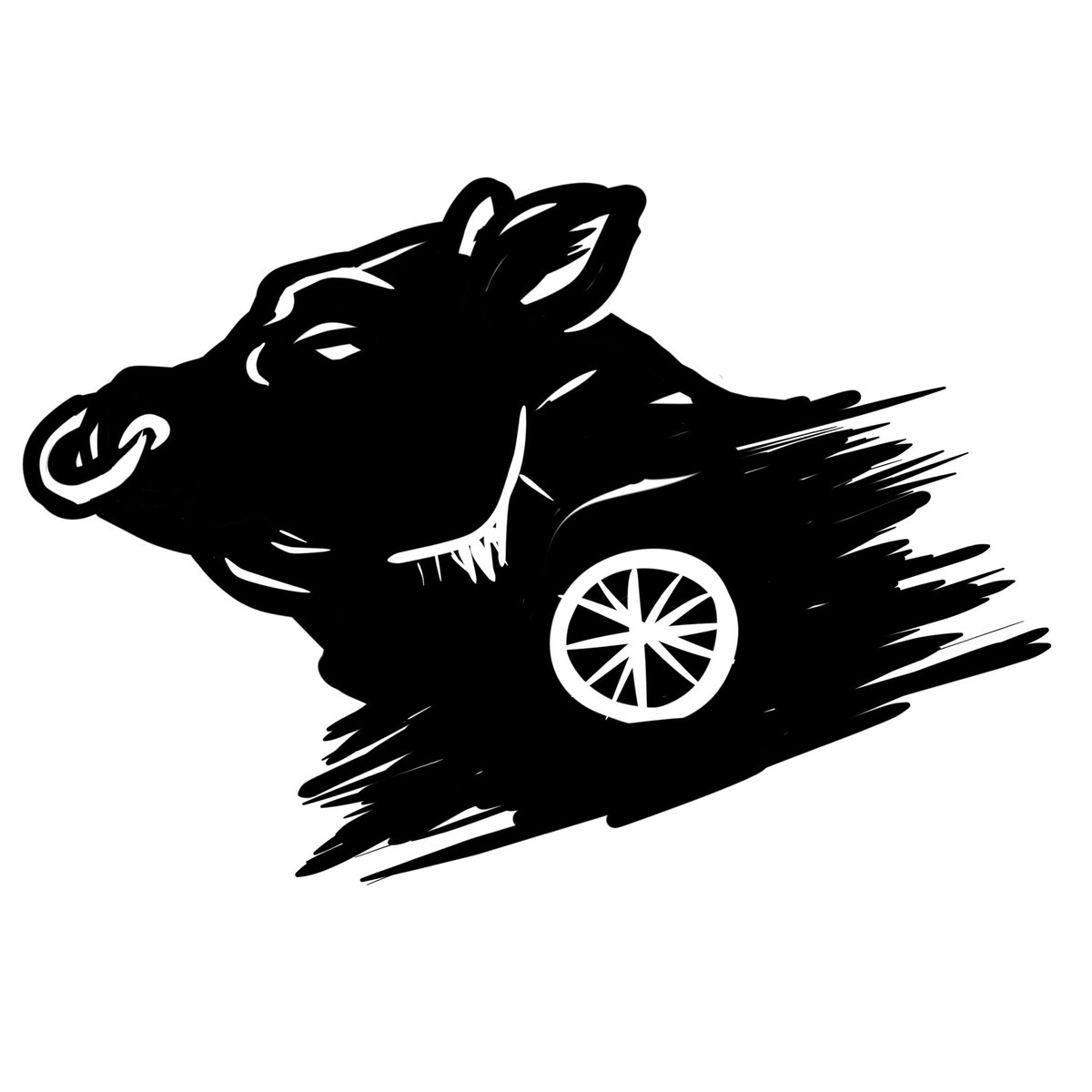 piiiiiya_com's tweet photo. 牛車デザインの依頼を受けて描いたやつ
どれが好きかな？笑
かわいい、シンプル、崩した感じって考えると結構悩むね🤣🤣🤣
白黒での依頼だったから色の配置めっちゃ考えた🤣🤣🤣 https://t.co/FFrWjddrGy