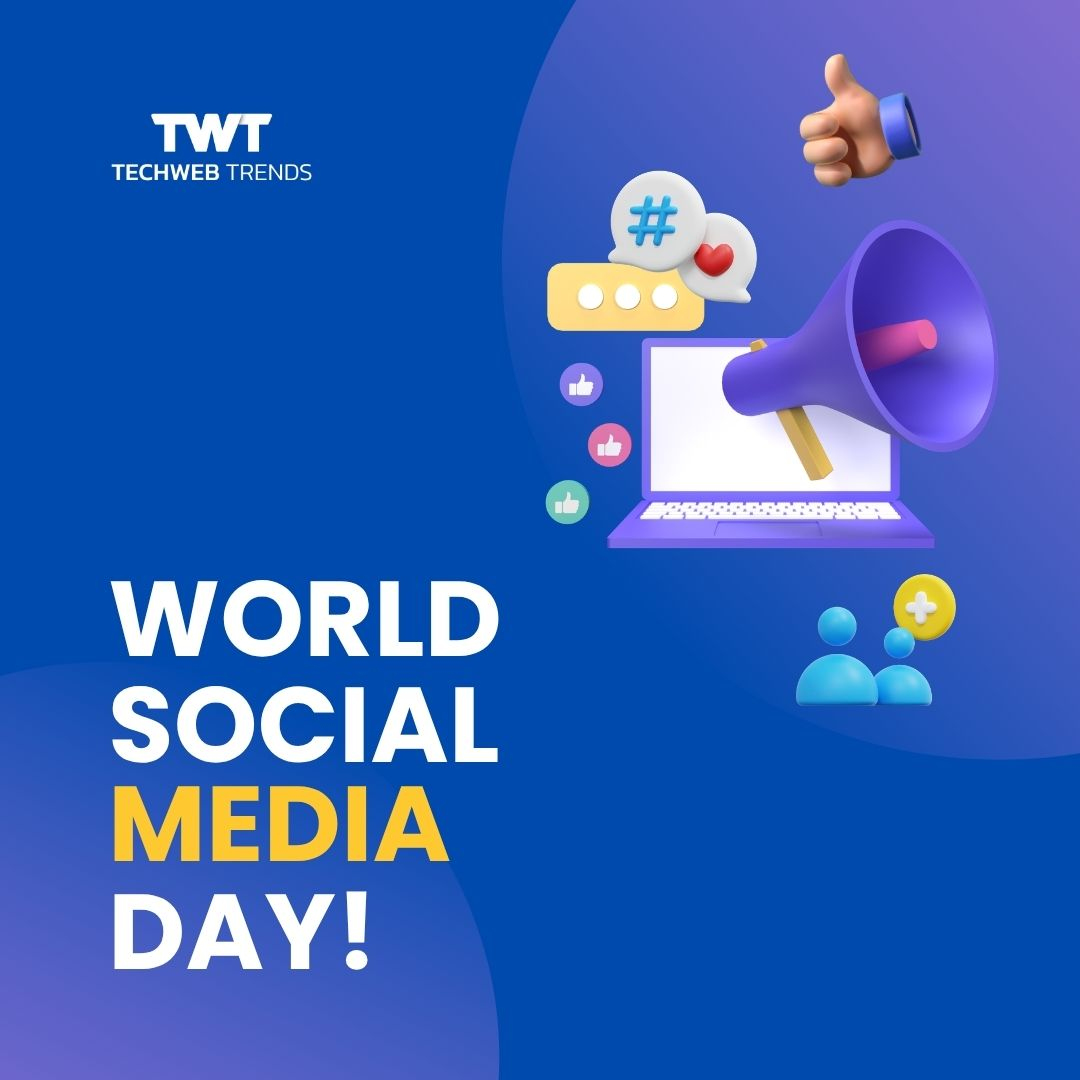 TechWeb_Trends's tweet photo. π± World Social Media Day reminds us how a single post can inspire thousands and connect millions. Social media has revolutionized communication, making information and conversations accessible anytime, anywhere. #SocialNetworking #DigitalWorld #Connectivity #TechTrends https://t.co/RRJGxrLa2t