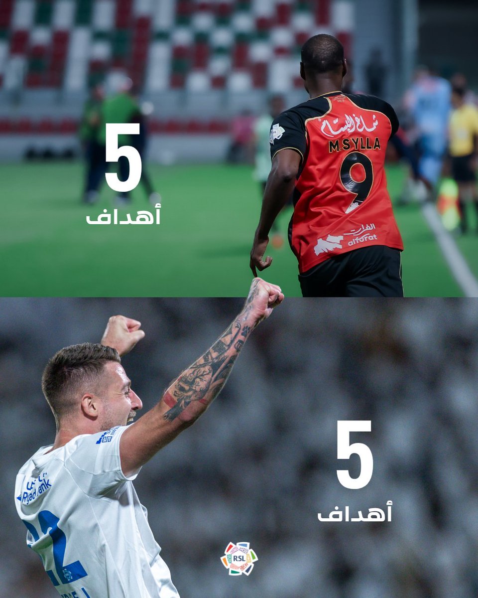إحصائيات دوري روشن tweet media