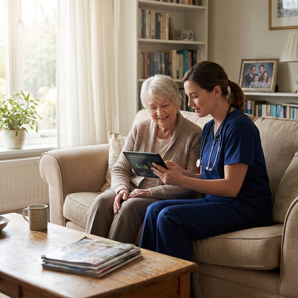 ProgressiveHHH's tweet photo. Personalized care at home means more than comfort, it means independence, safety, and peace of mind for you and your family. Discover how real-time health monitoring supports your loved ones. https://t.co/JxwVrqsh7t #HomeHealth #Wichita 🏡 https://t.co/ANlQXn2CXo