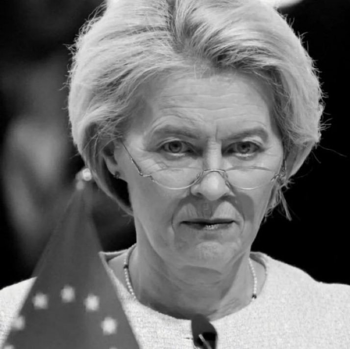 MrDavX's tweet photo. 🚨 Elon Musk: Ursula von der Leyen is UNELECTED — Europe needs to get rid of her.

Do you agree?

A. Yes 🔥
B. No https://t.co/ulh9GDTilO