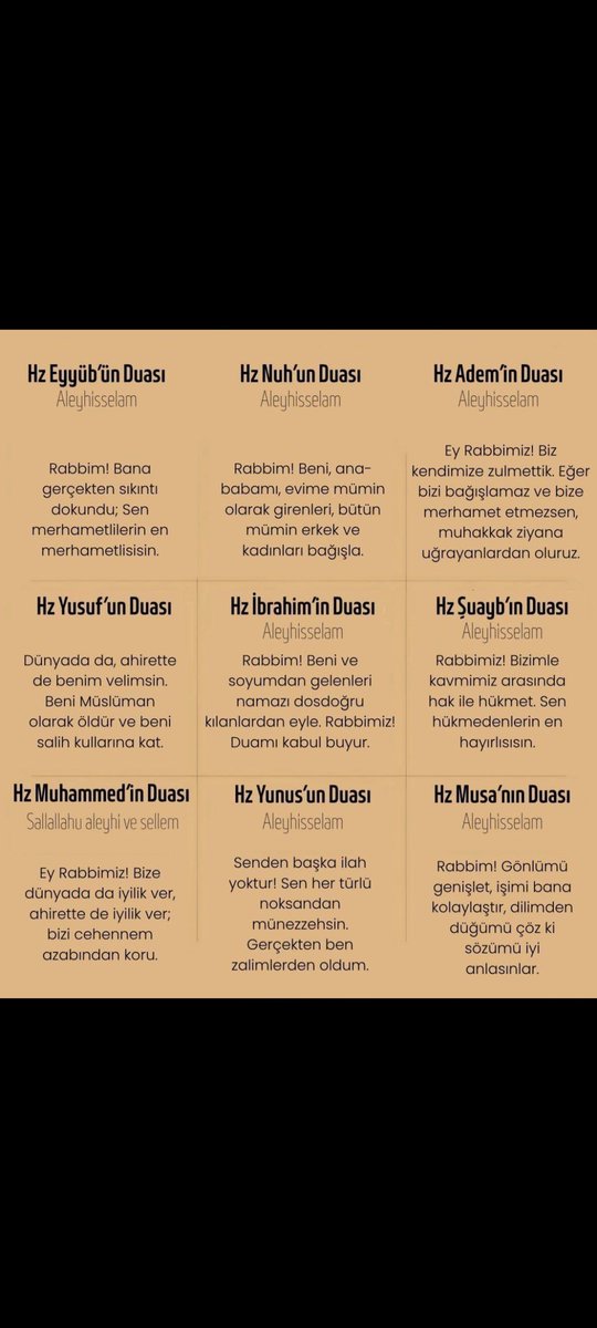 yetim1kz's tweet photo. Kur'an-ı Kerim'den peygamber duaları. https://t.co/hYEUB3H9lP