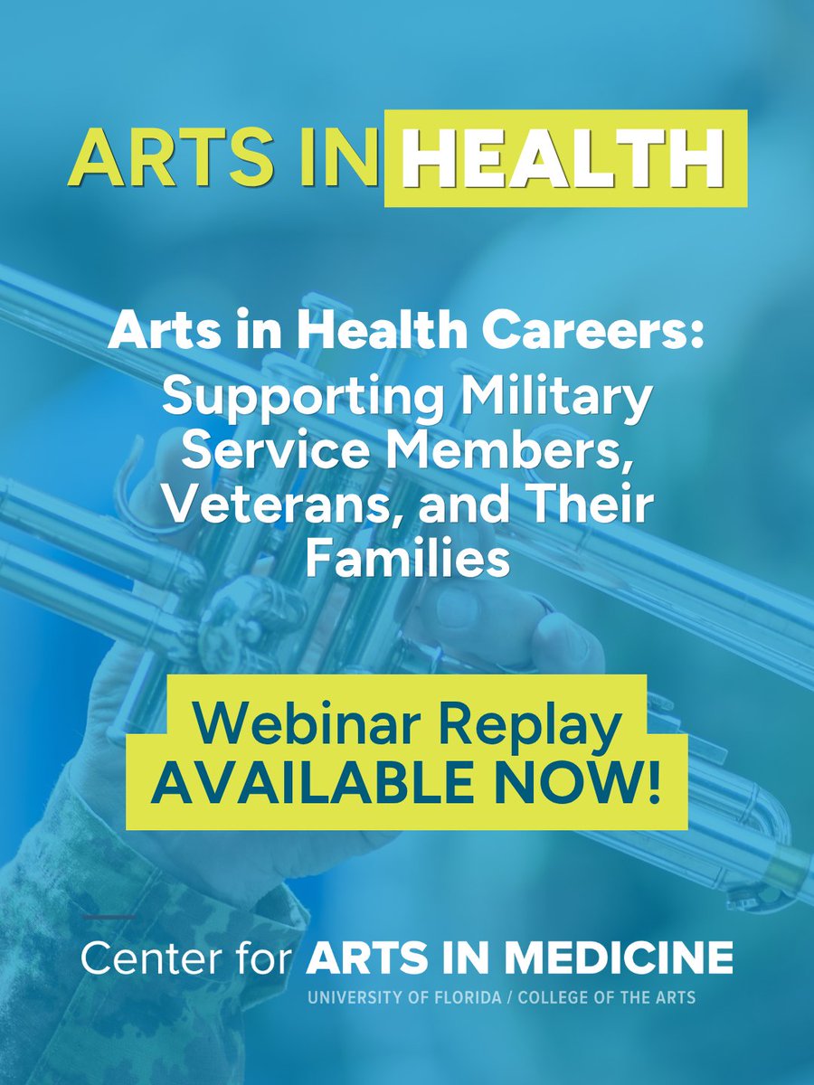 UF Center for Arts in Medicine tweet media