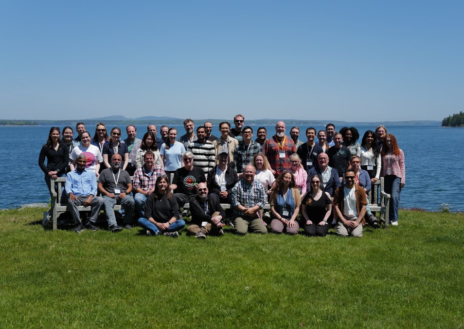 HamamatsuPhoton's tweet photo. This is the class photo from this year’s Light Sheet Fluorescence Microscopy Course at MDI Biological Laboratory.

Hamamatsu has been part of this course since the very beginning, and this year was no exception. Looking across the vendor systems represented in the lab, we’re proud that Hamamatsu's cameras remain the overwhelming camera of choice for premiere light sheet imaging systems.

It’s always inspiring to work alongside the researchers, instructors, and industry partners helping drive innovation in biological imaging.

#LightSheet #Microscopy #FluorescenceImaging #Hamamatsu #ScientificCameras #LifeScienceResearch