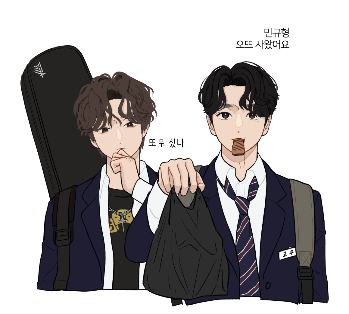 catworld1119's tweet photo. 둘도 학생회였으면 좋겠는데 또 밴드부 영오도 포기할 수 없고 그냥 둘 다 하는걸로 https://t.co/CPVeaBH2pl