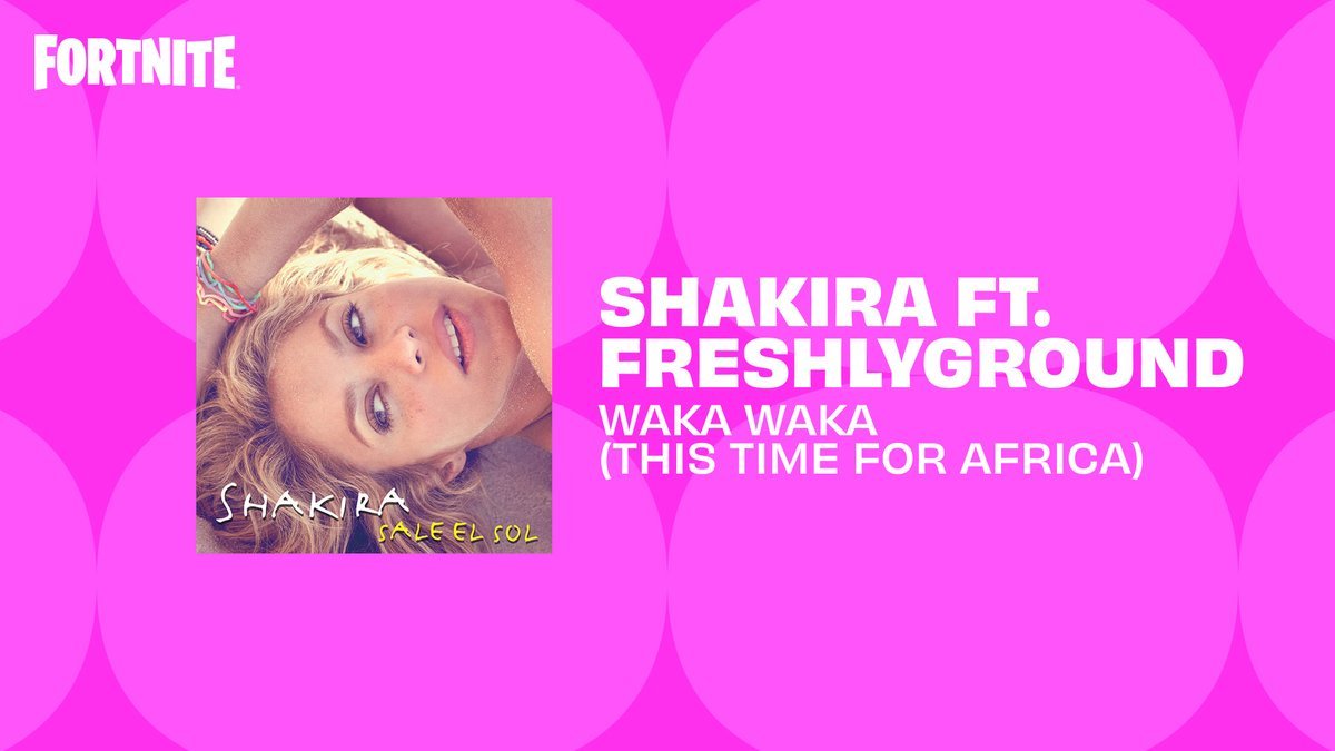 FireMonkey's tweet photo. Item Shop Jam Tracks This Week:

- Bazooka: Miamo XO
- Earrings: Malcom Todd
- ILOVEITILOVEITILOVEIT : Bella Kay
- WAKA WAKA (This Time For Africa): Shakira Ft. FreshlyGround
- Rocket Man (I Think It's Going To Be A Long Long Time): Elton John https://t.co/sPUBJXzZx5