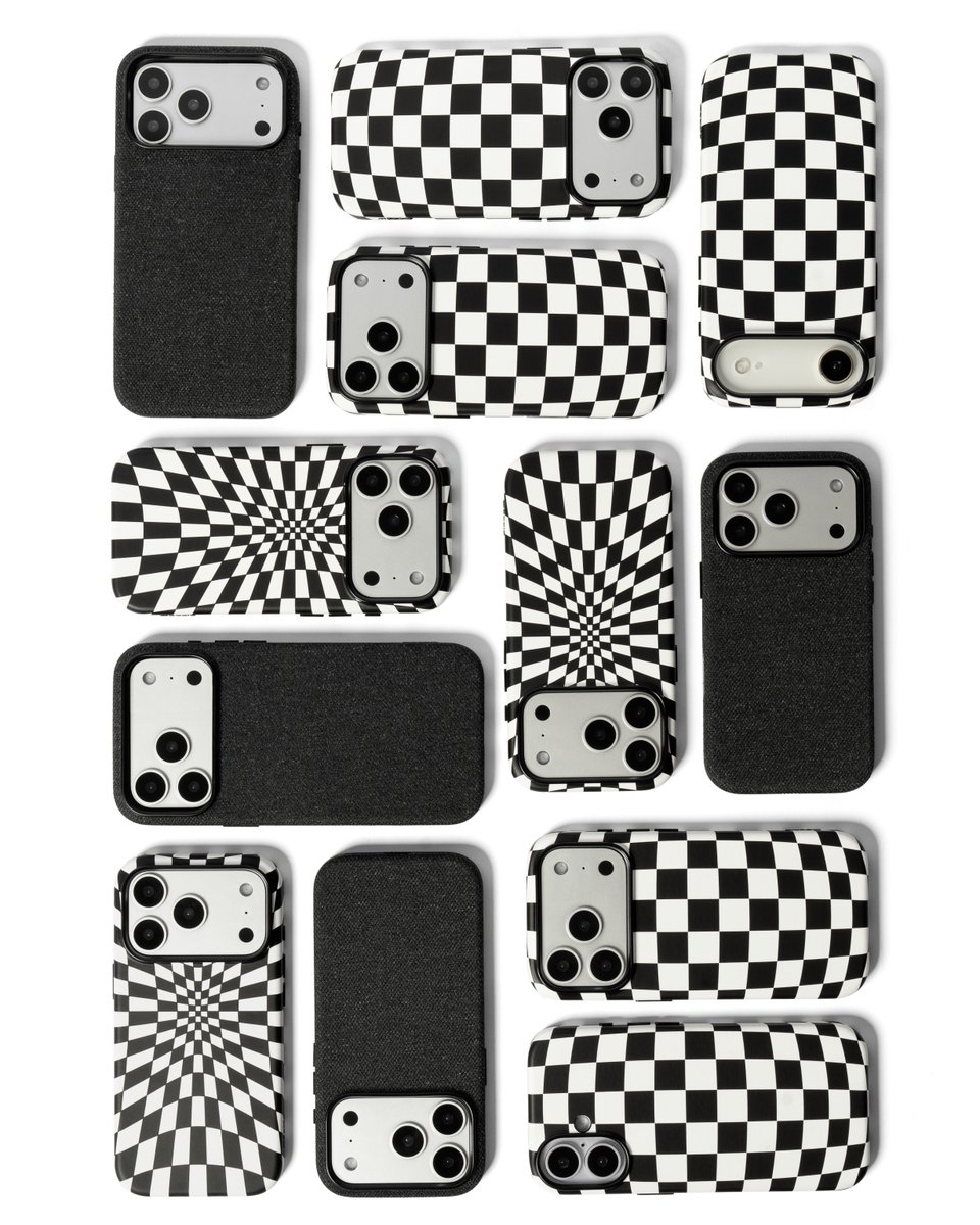 mophie's tweet photo. Quiet luxury. Loud impact. 

Optical, Check &amp; Fabric Knit iPhone Cases. 

https://t.co/aytD7k6O4t https://t.co/L1AvMKvlFl