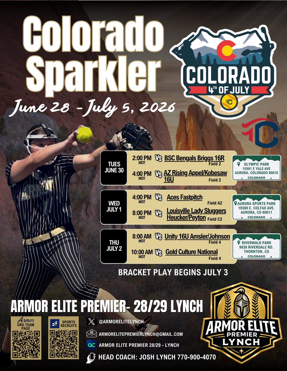 FaithDoolen13's tweet photo. Here we go!! 🧨🎇

Come check @ArmorEliteLynch out this week in the Colorado Sparkler!! 

So excited!! 
@ArmorEliteFP @BSherSB https://t.co/dSaM4ZN1QN