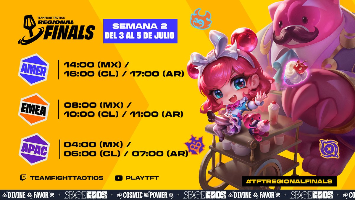 TFTLatam's tweet photo. ¡Estamos a nada de la #TFTCrown! 🏆

La semana 2 de la Final Regional, el último evento competitivo antes de la Tactician's Crown, comienza esta semana. ⚔️ https://t.co/vypeIpNzs4