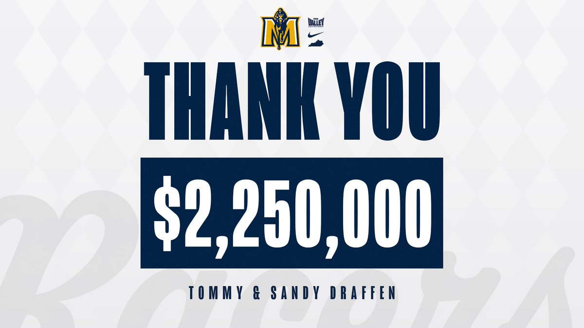 MSURacers's tweet photo. 📈 Continuing to set the standard and 𝙇𝙀𝘼𝘿 𝙏𝙃𝙀 𝙋𝘼𝘾𝙆! 

Extremely grateful to the Draffen Family for this 𝗠𝗢𝗡𝗨𝗠𝗘𝗡𝗧𝗔𝗟 gift!

🔗: https://t.co/Vvf6QDcpAa

#GoRacers🏇 https://t.co/uT9O6CQwoR