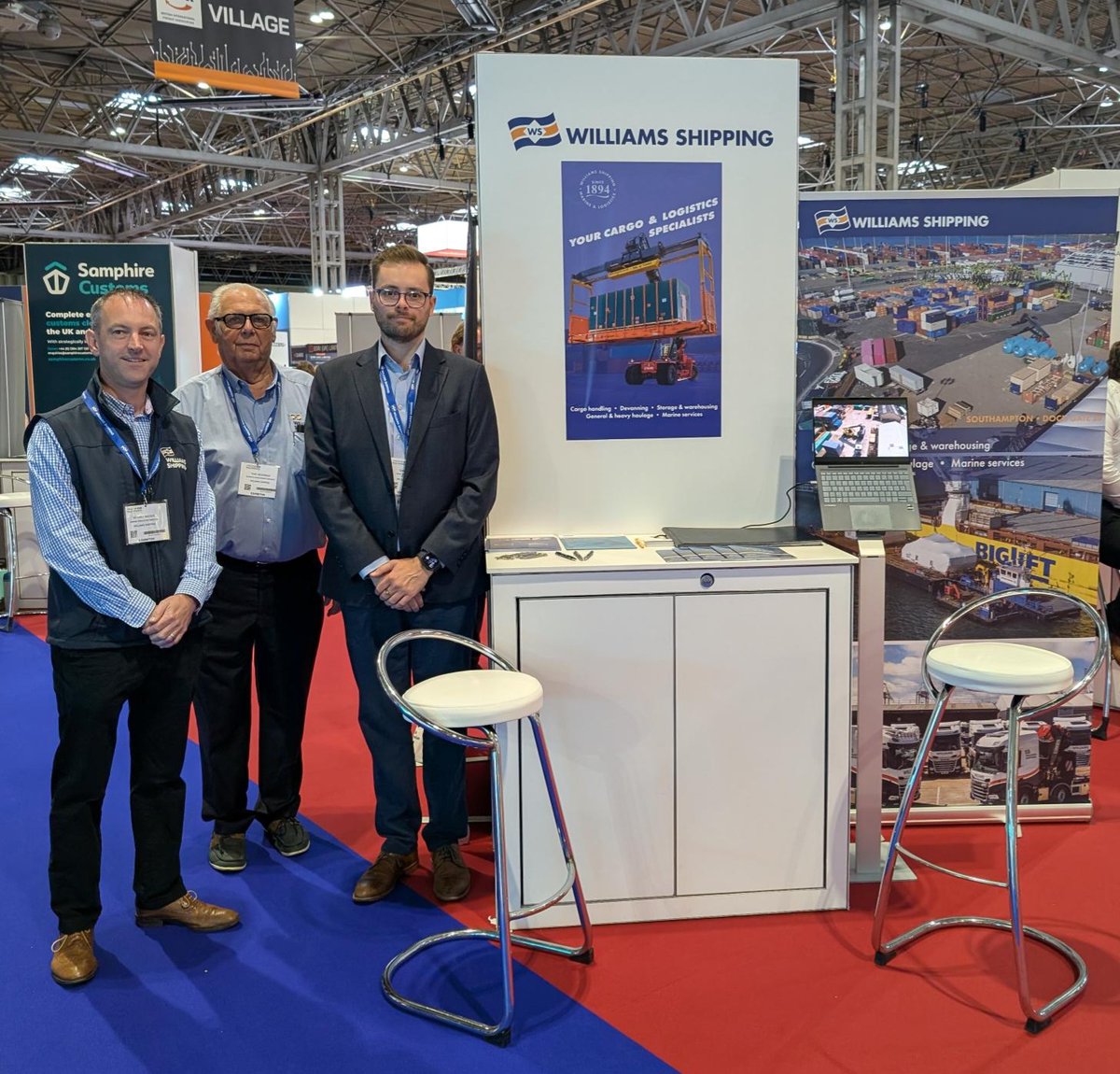 WillShipping's tweet photo. It's been a good day so far at Multimodal 2026!

Meet the Williams Shipping team at Stand B1 over the next three days

📍 NEC Birmingham, UK
📅 30th June – 2nd July
🎟️ Free registration: https://t.co/p2hwH8xSM3

#multimodal2026 https://t.co/hRFBbWFPt6