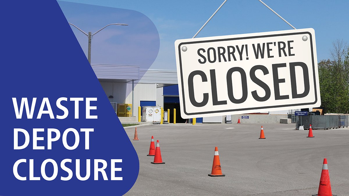 YorkRegionGovt's tweet photo. 📣 A reminder that all #YorkRegion #WasteDepots will be closed on #CanadaDay, Wednesday, July 1. For locations, hours and a list of accepted items visit https://t.co/FGXGs2c0Ad
---
#YRWaste #WasteManagement https://t.co/TyjFZCjjXP