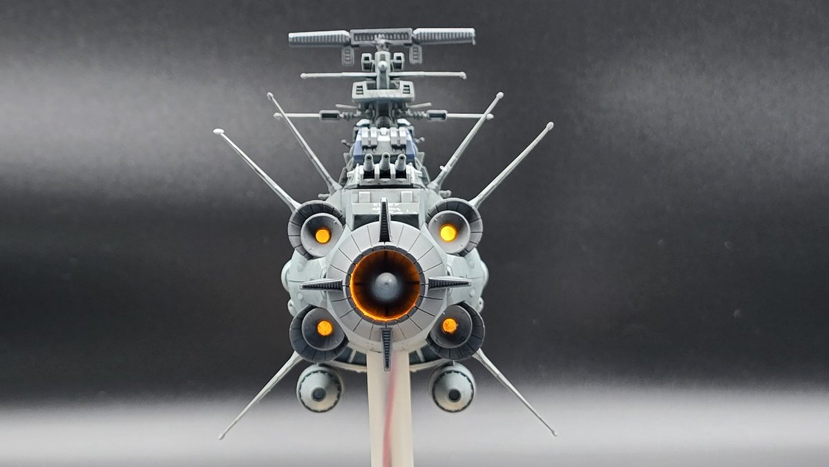 2202yamato2205's tweet photo. アリゾナ級宇宙戦艦アリゾナ完成しました!!
撮影ブースも購入してよりかっこよく撮れたと思います(*^^*)②
#宇宙戦艦ヤマト #ヤマト3199 https://t.co/s9dbYQNIeK