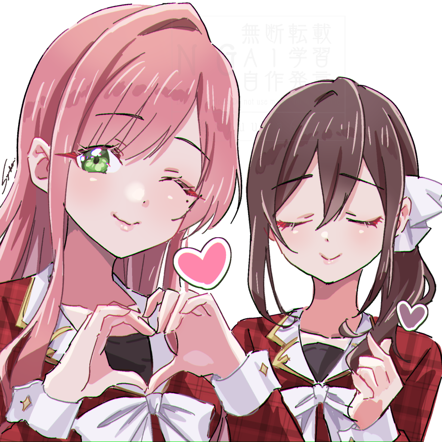 syuuka617's tweet photo. 🫶🫰
 #100カノファンアート https://t.co/kjVfB4z2bg