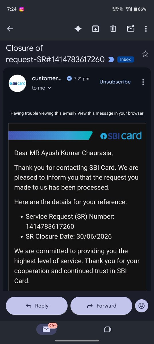 MrNooOne_'s tweet photo. @SBICard_Connect @RBI Without resolving the issue @SBICard_Connect has closed the id. 

Such a useless team you guys have. 
If this is not resolved then am escalating the issue to the higher authority.

#worstservice #customerservice
#rbi https://t.co/YcU7s71Yg7