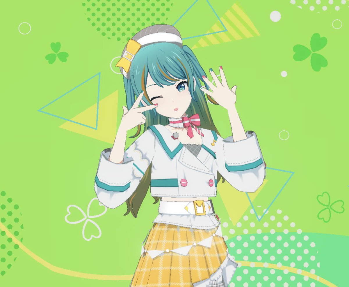 ririmaru_prsk's tweet photo. 今回のミク、インナーカラーの色合いがサンパレスちゃんすぎてめっちゃかわいい🫶🏻 https://t.co/BYfxyPMV7Z