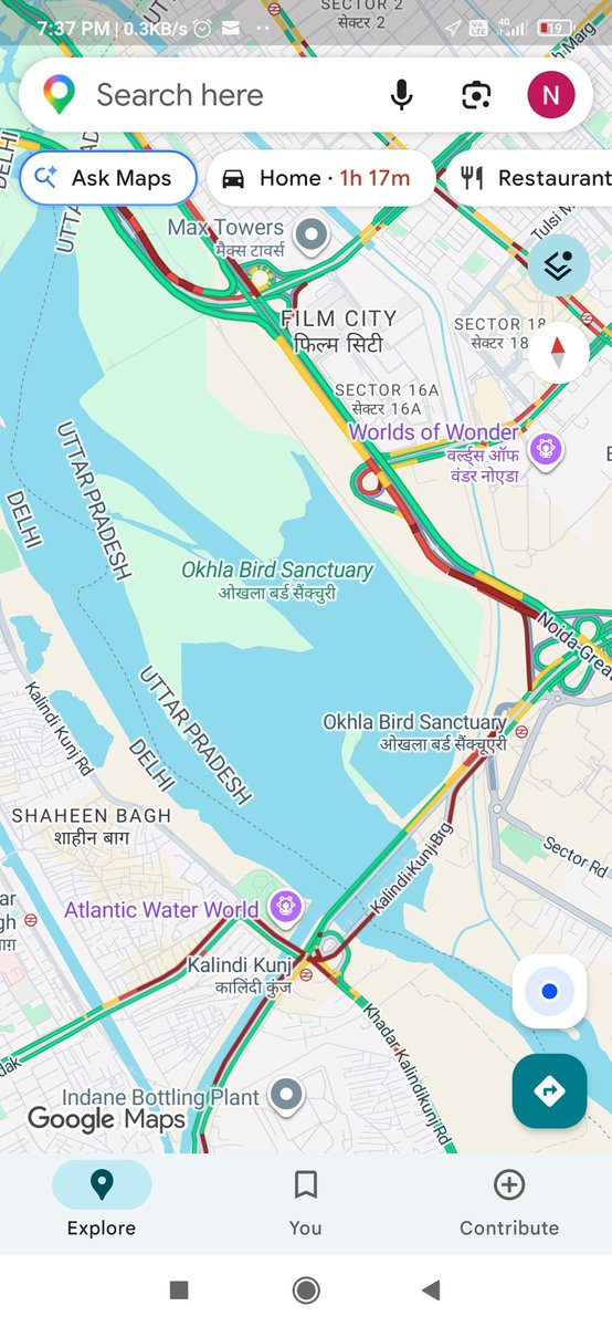 nitingarg66's tweet photo. Kalindi Kunj Red light heavy traffic jaam @dtptraffic @SandhuTaranjitS @PMOIndia @HMOIndia @AmitShah @gupta_rekha @p_sahibsingh https://t.co/eHFuJrq8O9